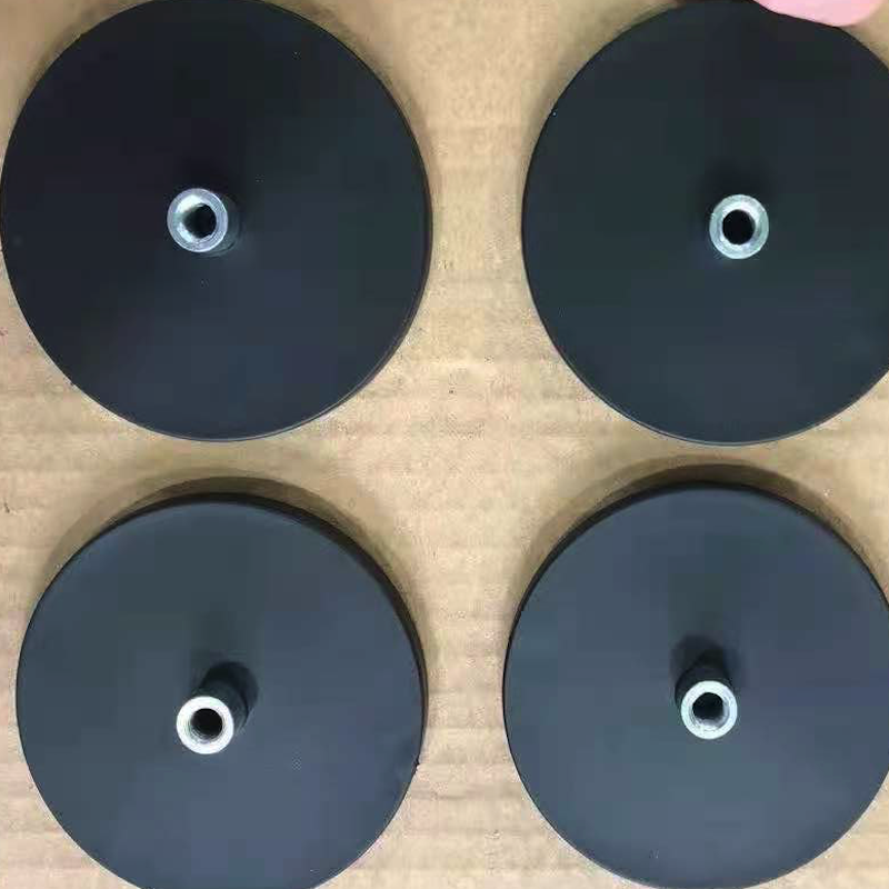 Rubber Coated magnet Female Thread